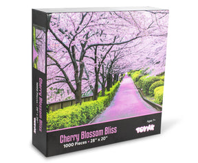 Cherry Blossom Bliss Tokyo Japan Puzzle | 1000 Piece Jigsaw Puzzle