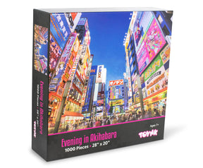 Evening In Akihabara Japan Puzzle For Adults And Kids | 1000 Piece Jigsaw Puzzle
