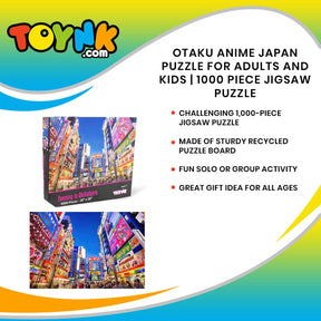 Evening In Akihabara Japan Puzzle For Adults And Kids | 1000 Piece Jigsaw Puzzle
