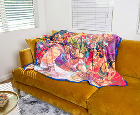 Street Fighter Fleece Throw Blanket | 45 x 60 Inches