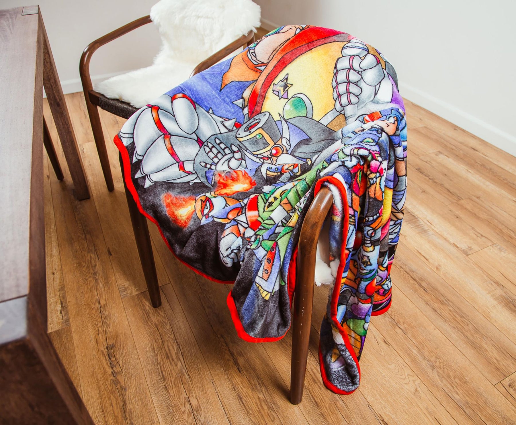 Mega Man X Fleece Throw Blanket | 45 x 60 Inches