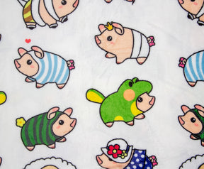 Monster Hunter Poogie Fleece Throw Blanket | 45 x 60 Inches