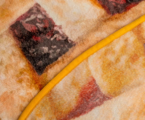 Cherry Pie Round Fleece Throw Blanket | 60 Inches