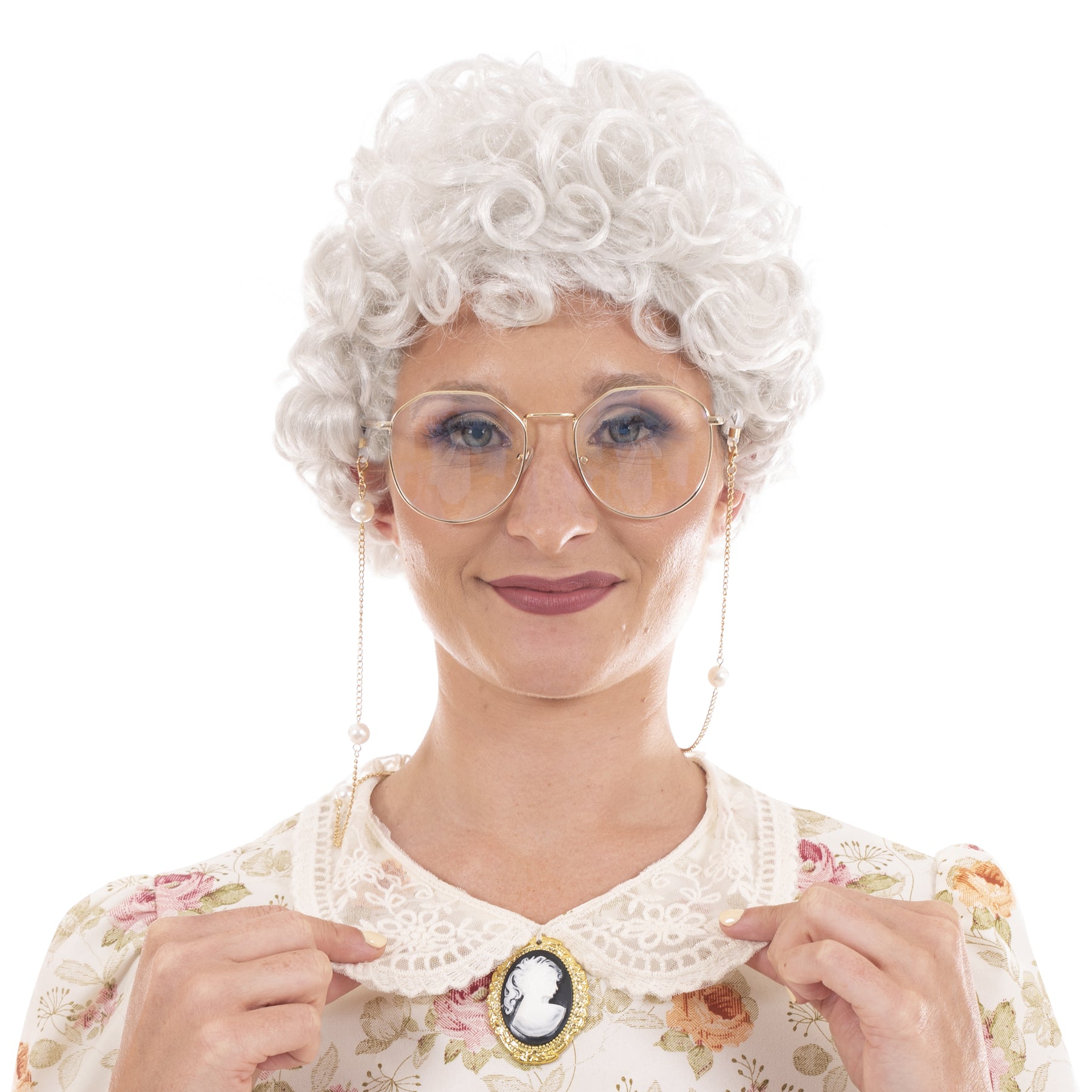 The Golden Girls Officially Licensed Sophia Costume Cosplay Wig