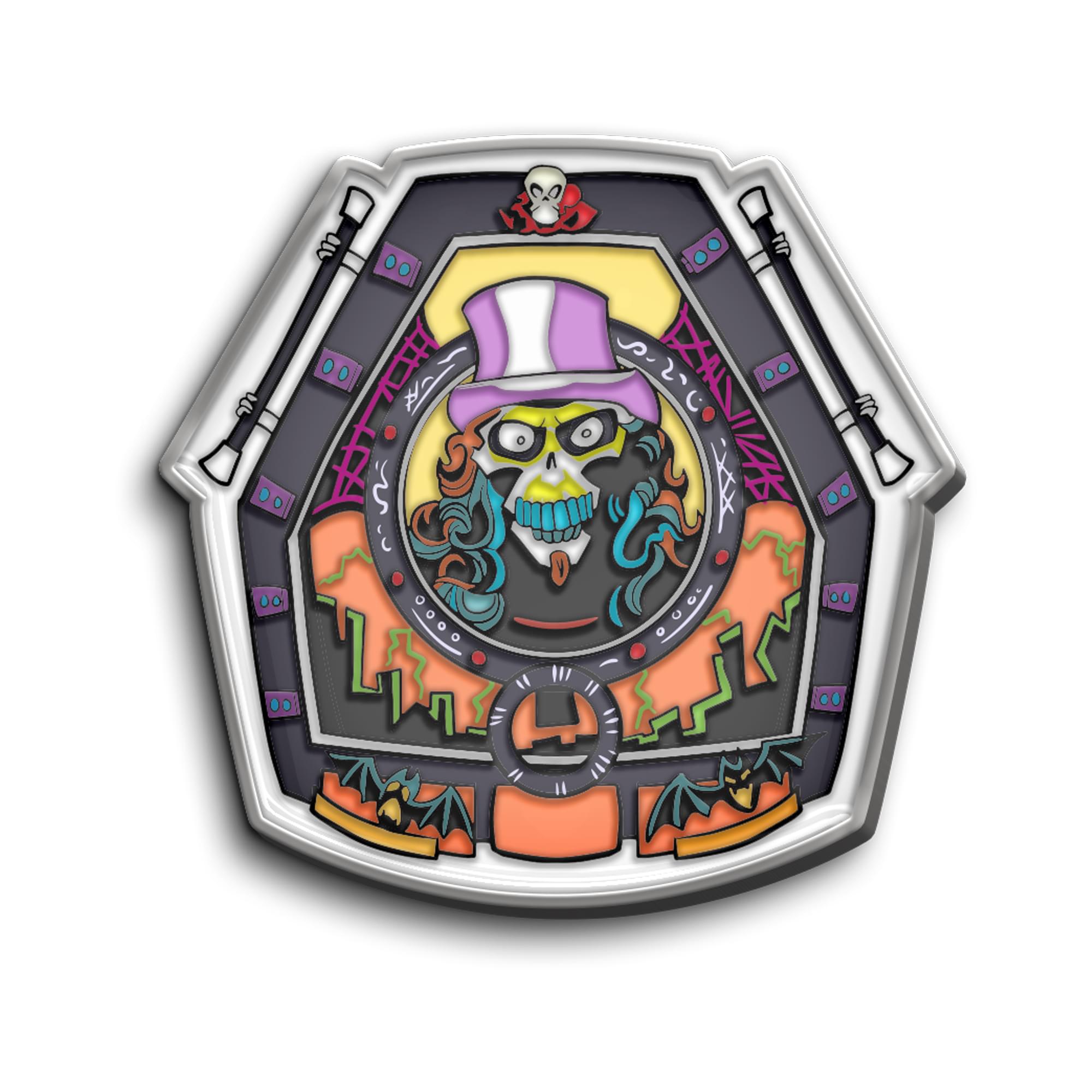 Svengoolie Limited Edition 4-Piece Enamel Pin Set | Toynk Exclusive