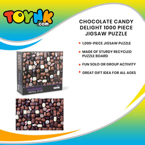 Chocolate Delight Candy Puzzle For Adults And Kids | 1000 Piece Jigsaw Puzzle