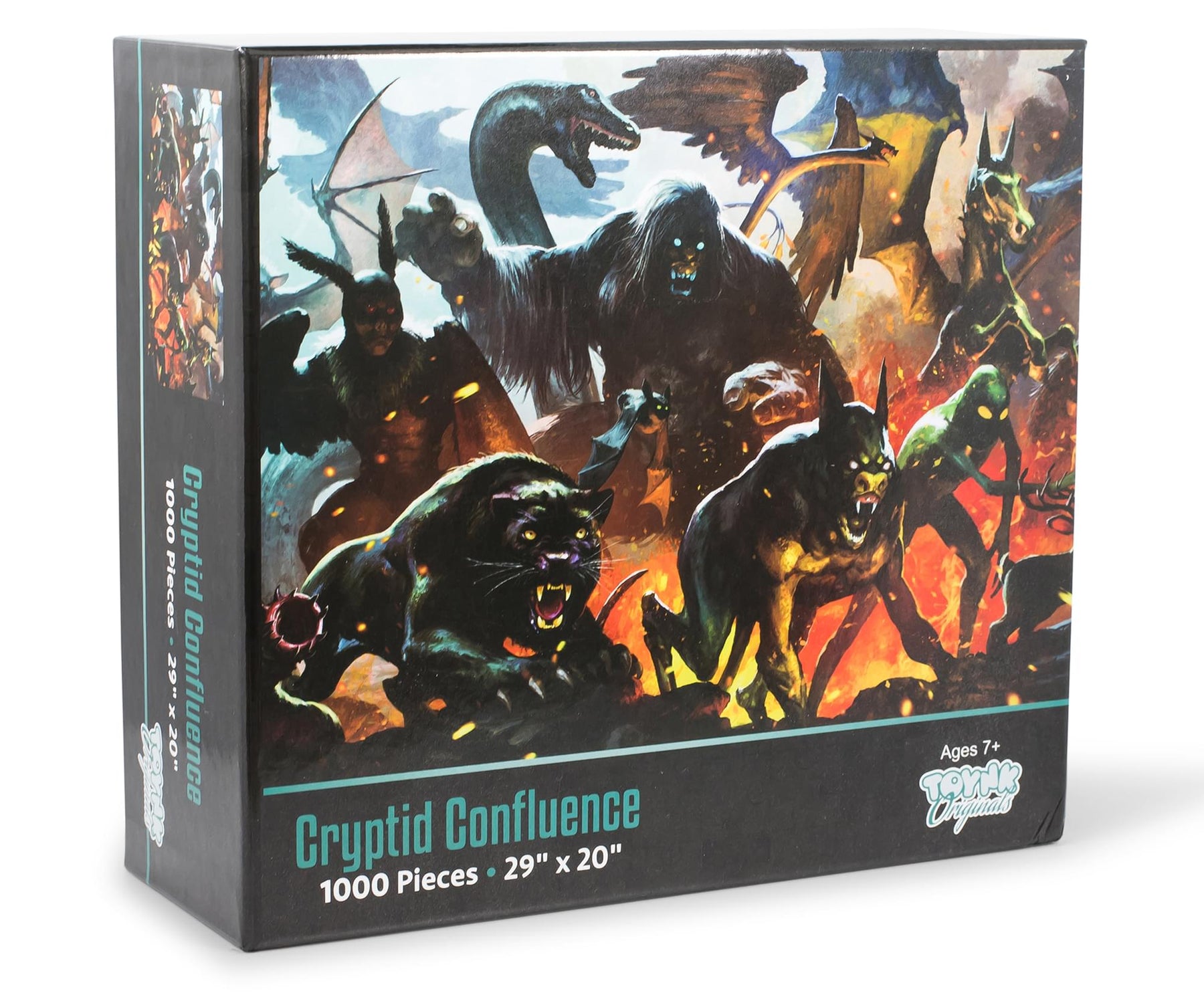 Cryptid Confluence Monster Puzzle | 1000 Piece Jigsaw Puzzle