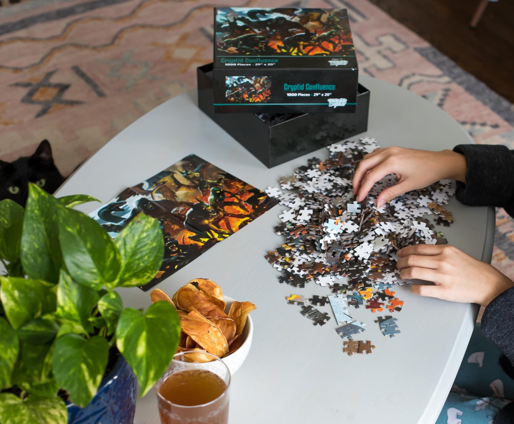 Cryptid Confluence Monster Puzzle | 1000 Piece Jigsaw Puzzle