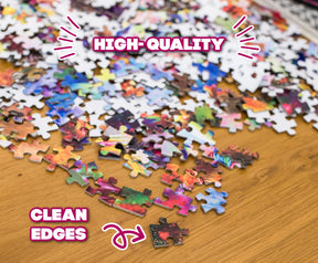 Mythical Menagerie Fantasy 1000 Piece Jigsaw Puzzle