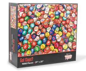 Got Caps? Soda Bottle Cap Puzzle For Adults And Kids | 1000 Piece Jigsaw Puzzle