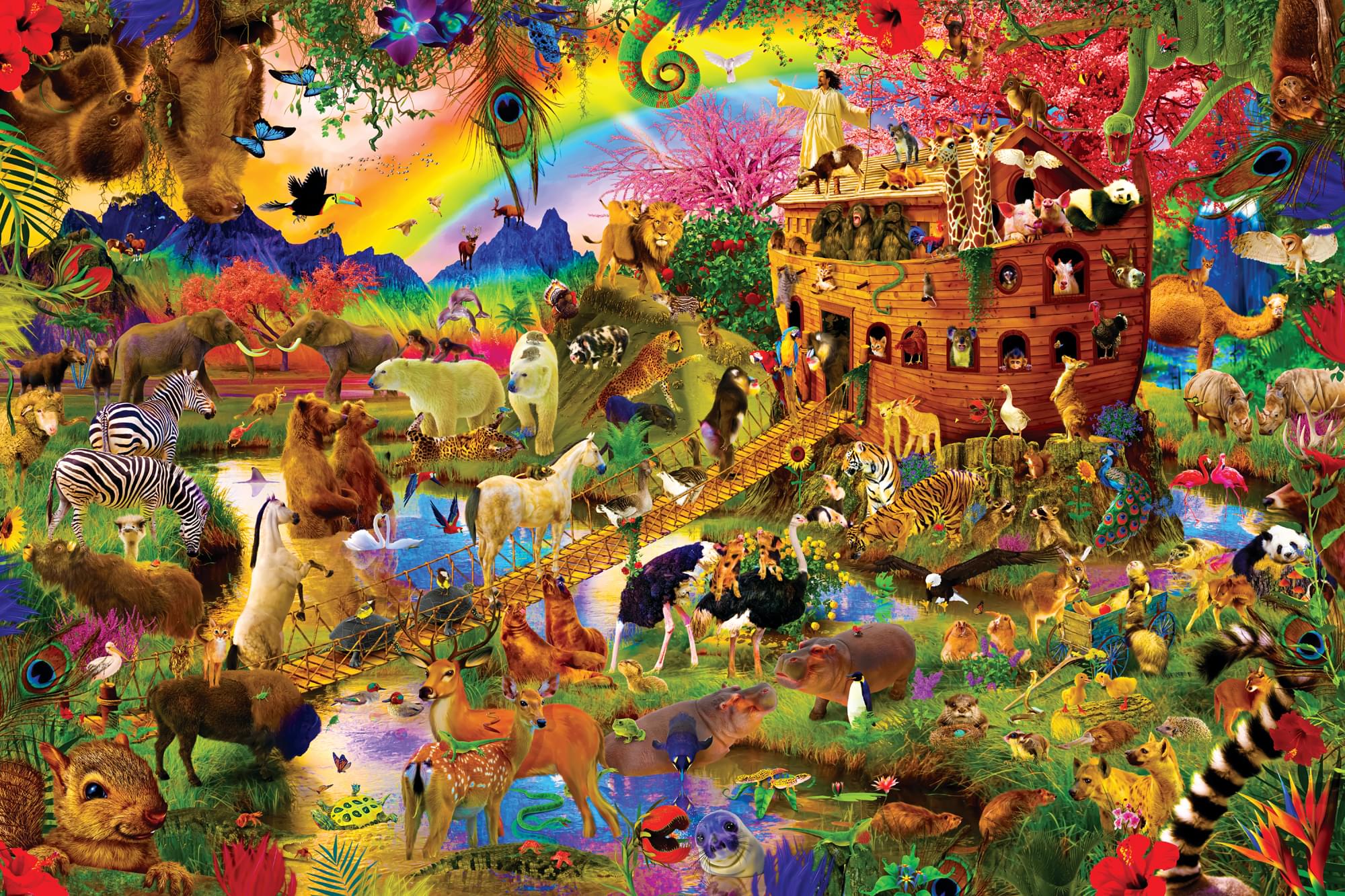 Noah's Ark 1000 Piece Jigsaw Puzzle | Free Shipping