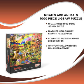 Noah's Ark Animals 1000 Piece Jigsaw Puzzle