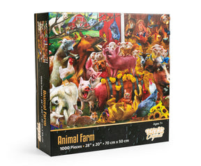 Animal Farm Barnyard 1000 Piece Jigsaw Puzzle