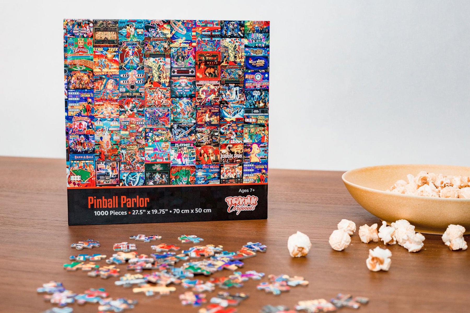 Pinball Parlor Retro Arcade Puzzle | 1000 Piece Jigsaw Puzzle