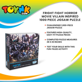 Fright Fight Horror Movie Villain Inspired 1000 Piece Jigsaw Puzzle