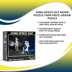 xEMU Space Suit Moon Puzzle | 1000 Piece Jigsaw Puzzle