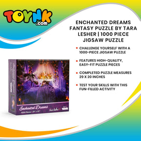 Enchanted Dreams Fantasy Puzzle By Tara Lesher | 1000 Piece Jigsaw Puzzle