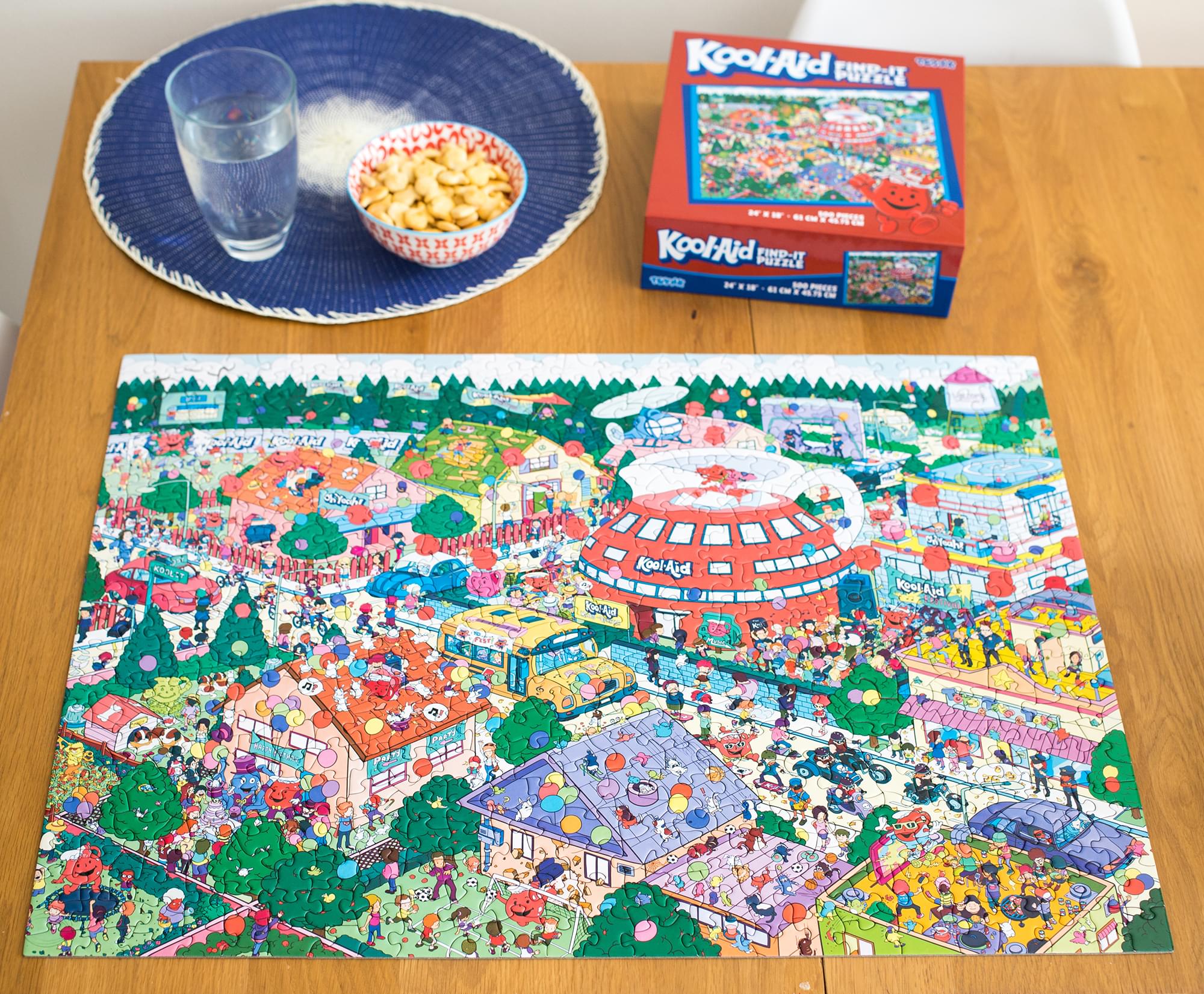 Kool-Aid Find-It 500 Piece Jigsaw Puzzle