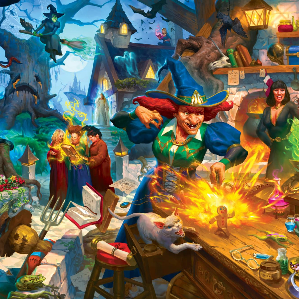 Witches Wanion Mystical Puzzle For Adults And Kids | 1000 Piece Jigsaw