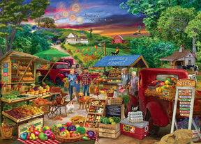 Farmer's Market Country Bumpkin 1000 Piece Jigsaw Puzzle