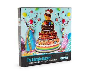 The Ultimate Dessert 500-Piece Jigsaw Puzzle