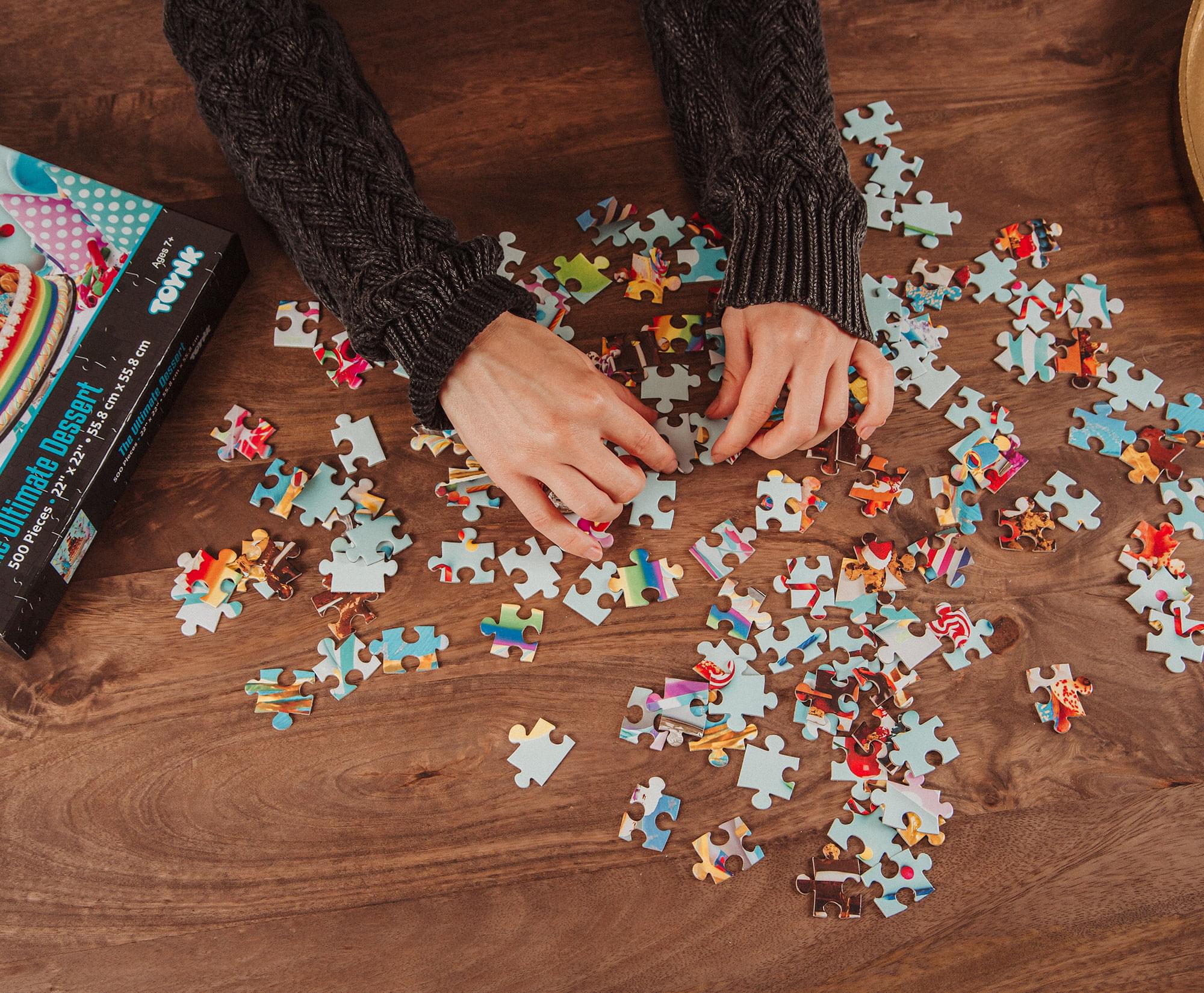 The Ultimate Dessert 500-Piece Jigsaw Puzzle