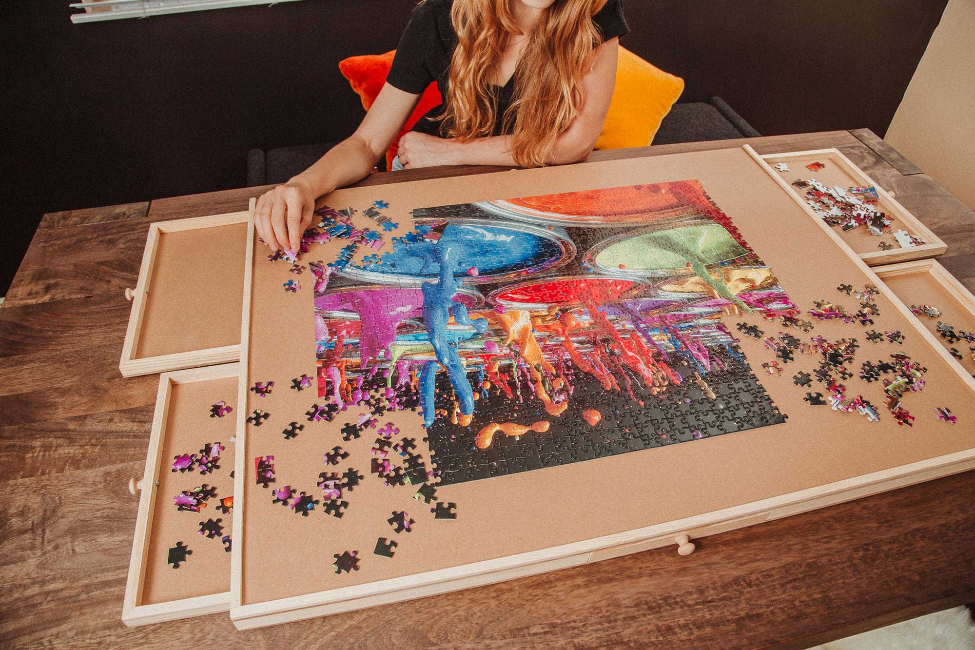 Paint Splash 1000 Piece Jigsaw Puzzle