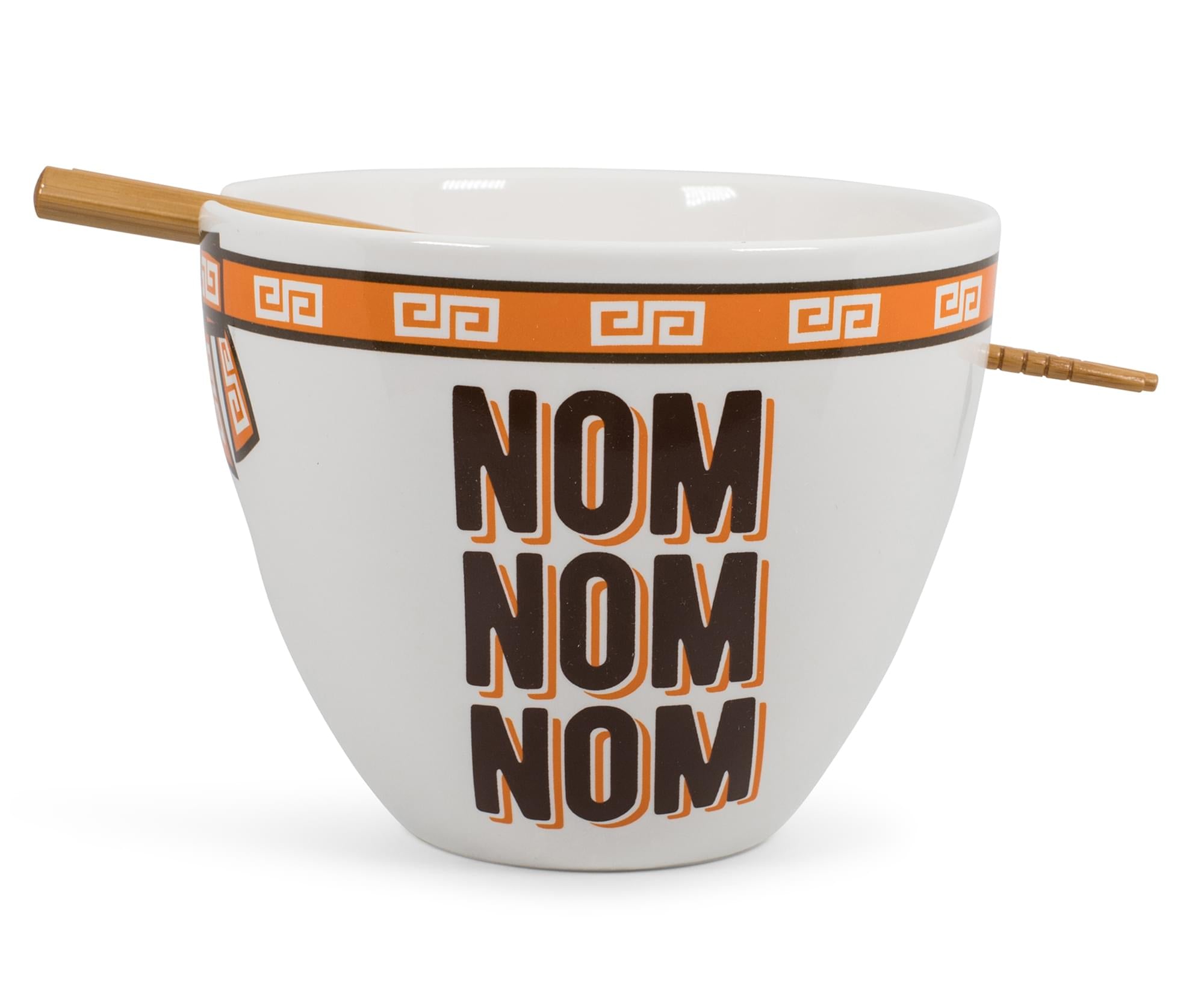 Hungry Buddha Japanese Dinnerware Set | 16-Ounce Ramen Bowl and Chopsticks
