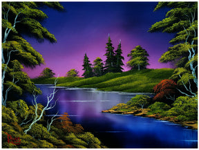 Bob Ross Blue River Nature Puzzle | 1000 Piece Jigsaw Puzzle