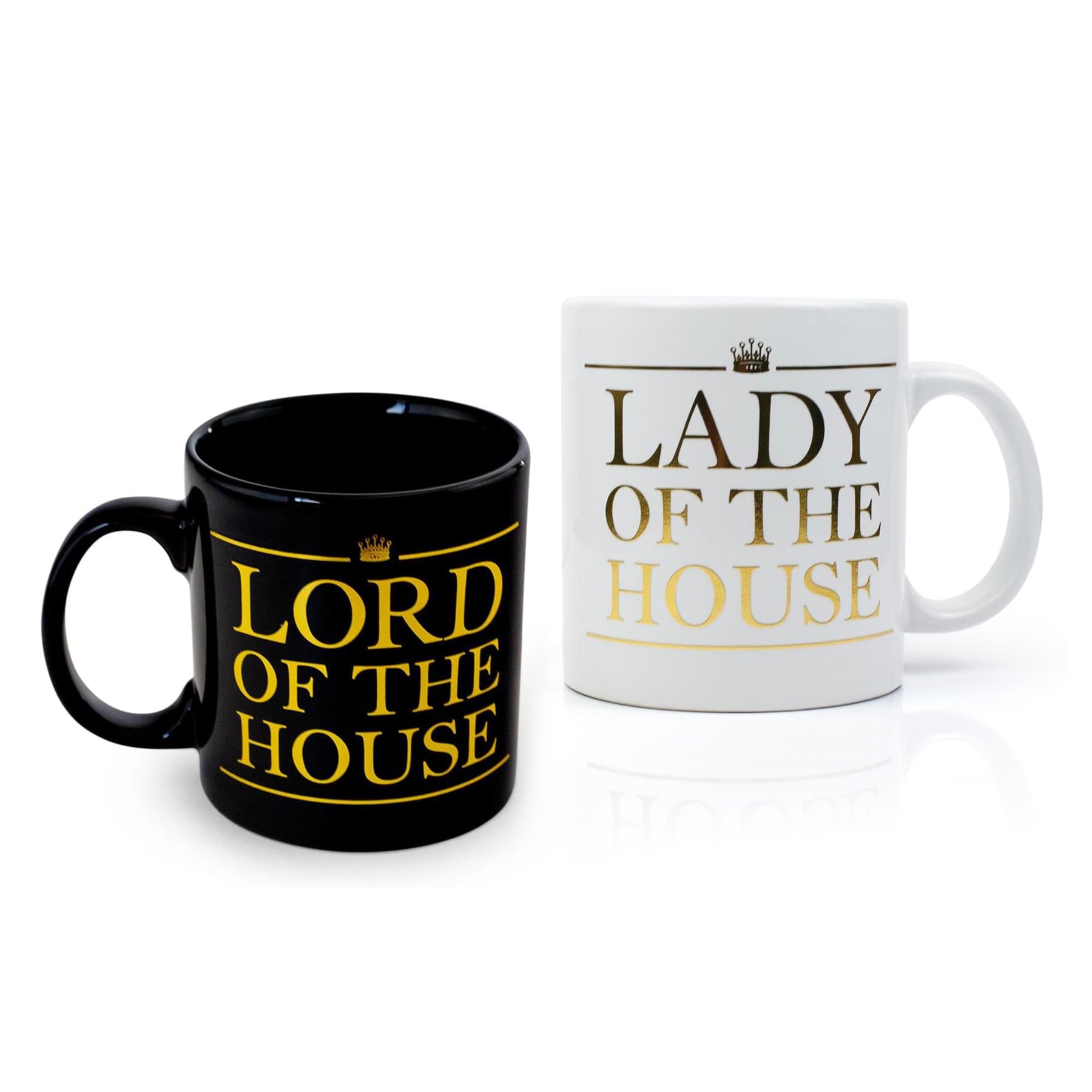 Lady and Lord of the House 20oz Coffee Mug Set of 2