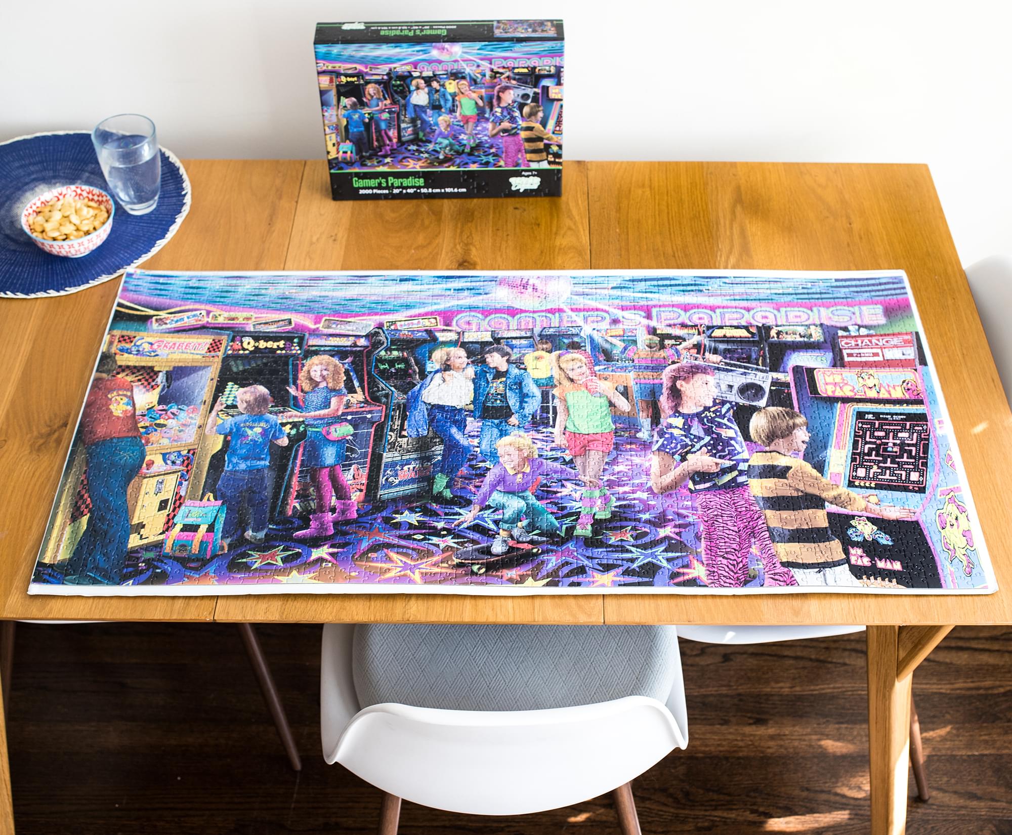 Gamers Paradise '80s Retro Arcade 2000 Piece Jigsaw Puzzle