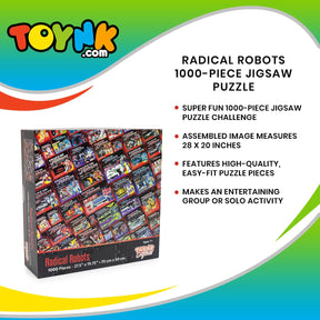 Radical Robots 1000-Piece Jigsaw Puzzle