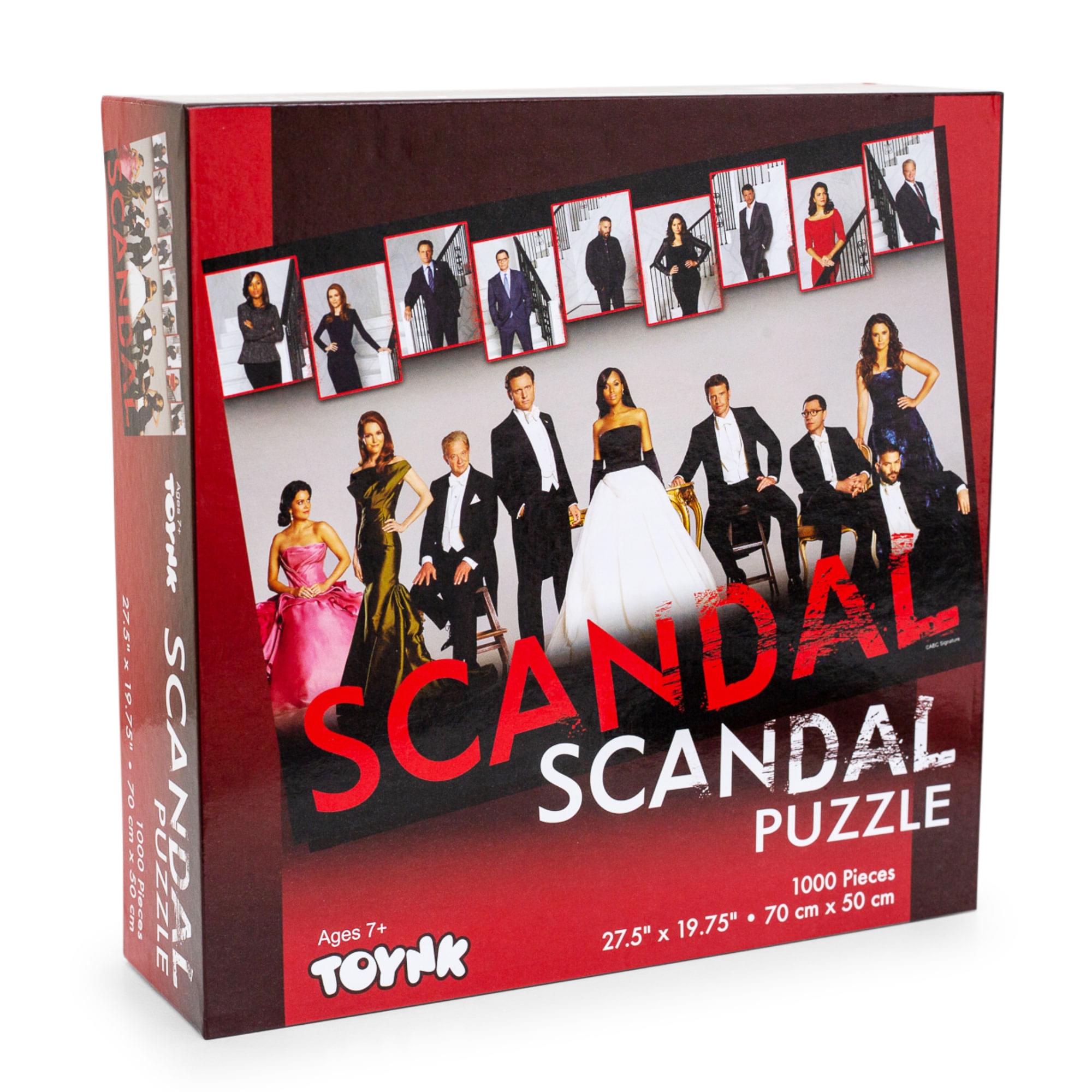 Scandal Cast Collage 1000 Piece Jigsaw Puzzle