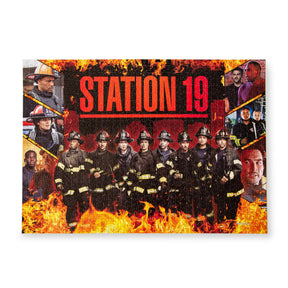 Station 19 Collage 1000-Piece Jigsaw Puzzle | Toynk Exclusive