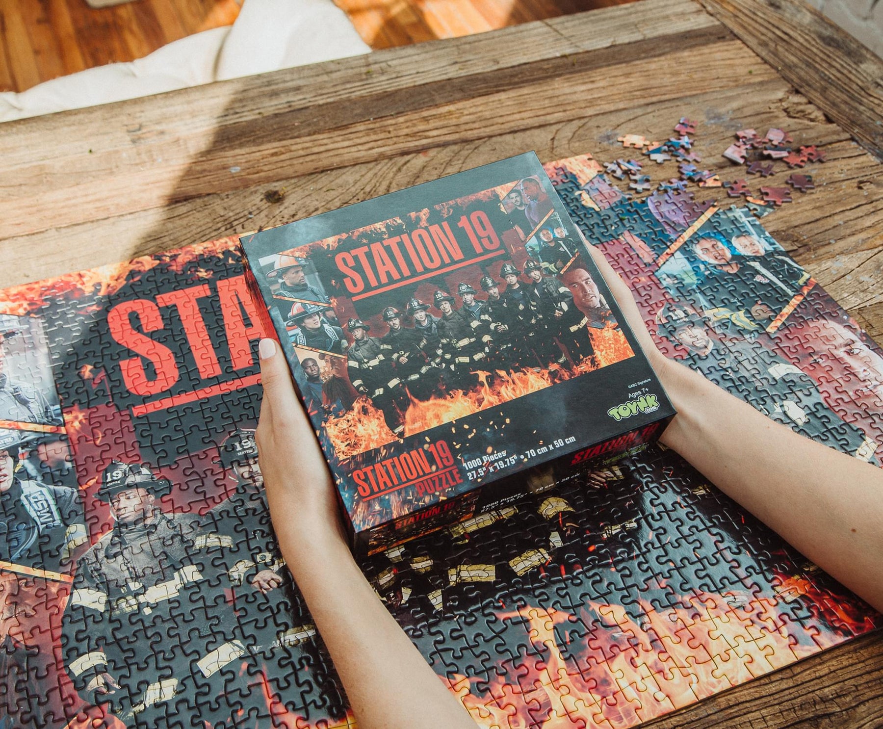Station 19 Collage 1000-Piece Jigsaw Puzzle | Toynk Exclusive