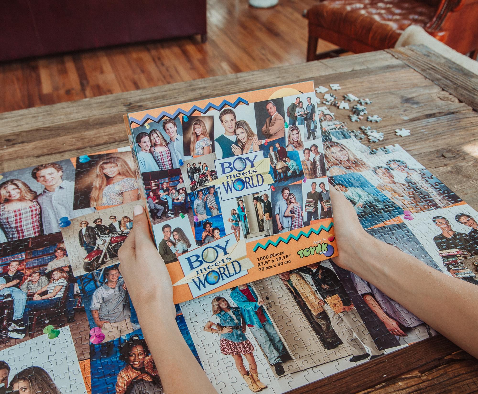 Boy Meets World 1000-Piece Jigsaw Puzzle | Toynk Exclusive