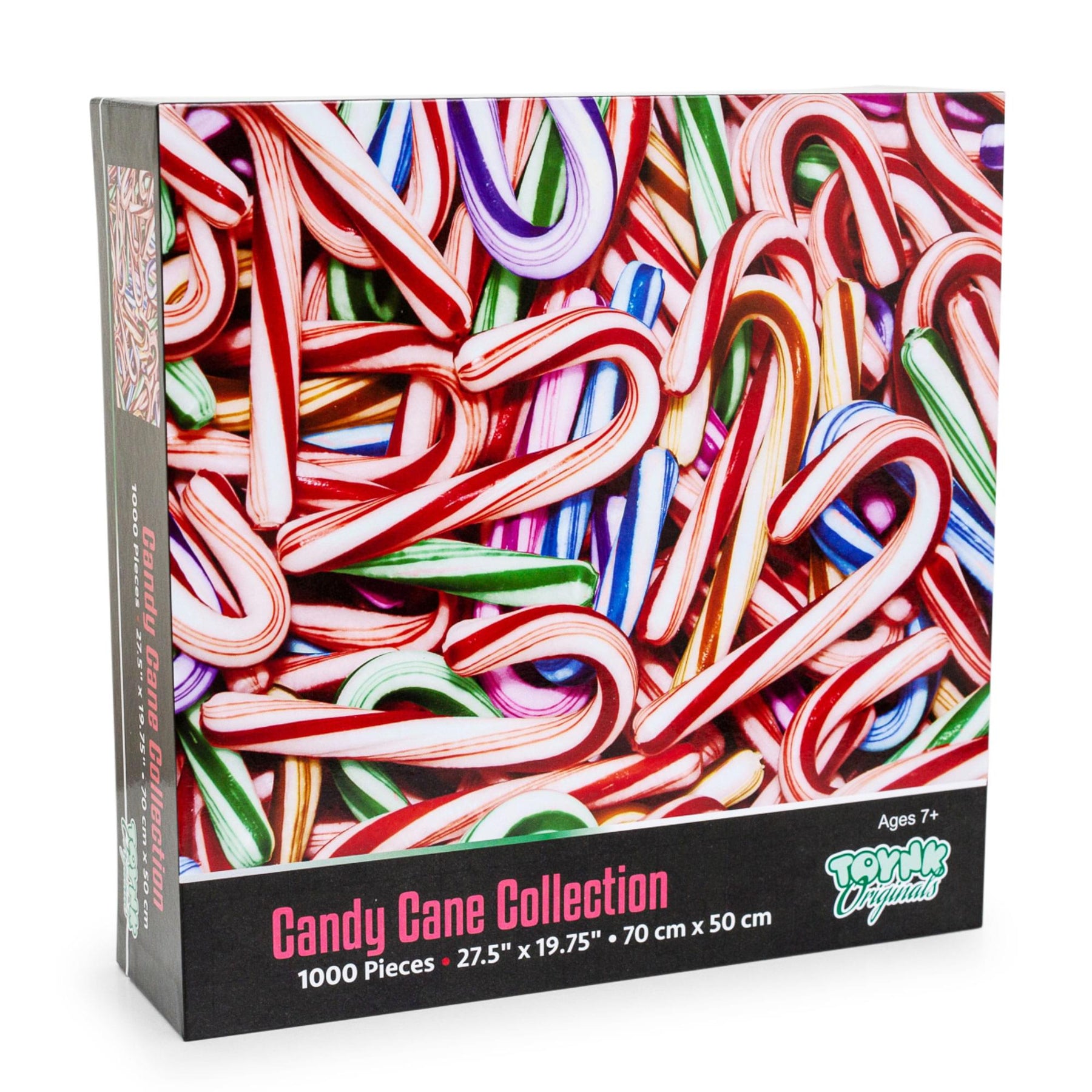 Candy Cane Collage 1000 Piece Jigsaw Puzzle