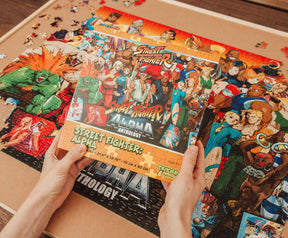 Street Fighter Collage 1000 Piece Jigsaw Puzzle