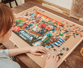 Street Fighter Collage 1000 Piece Jigsaw Puzzle