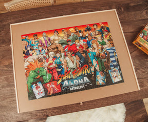 Street Fighter Collage 1000 Piece Jigsaw Puzzle