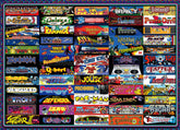 Arcadeageddon! Retro Arcade Game Collage 1000-Piece Jigsaw Puzzle