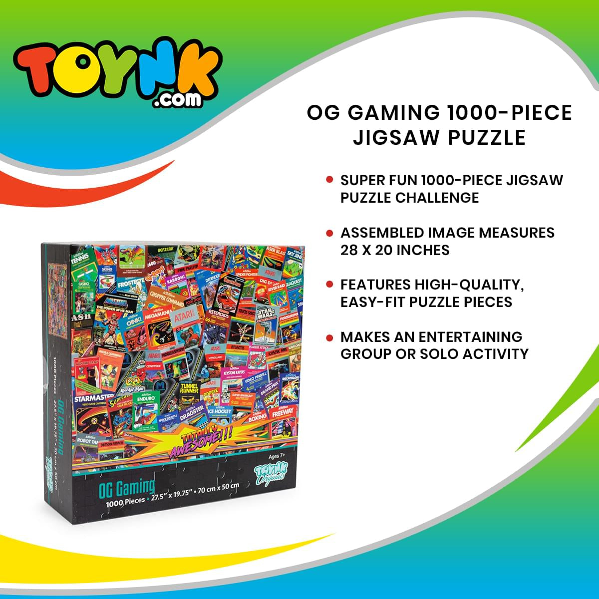 OG Gaming 1000-Piece Jigsaw Puzzle