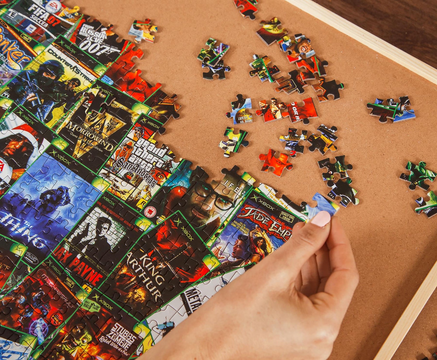 X-Treme Games Collage 1000-Piece Jigsaw Puzzle