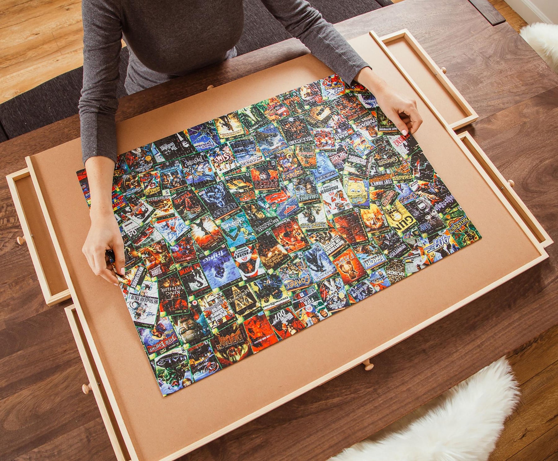X-Treme Games Collage 1000-Piece Jigsaw Puzzle