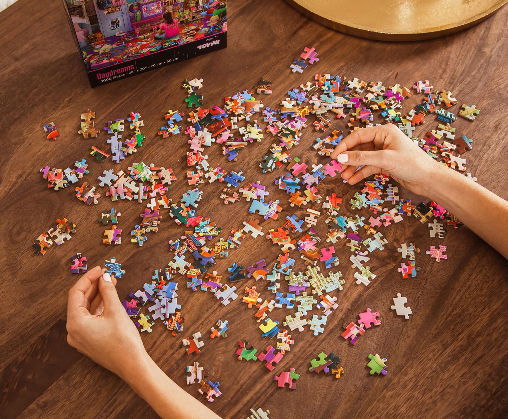Daydreams Pop Culture 1000-Piece Jigsaw Puzzle By Rachid Lotf