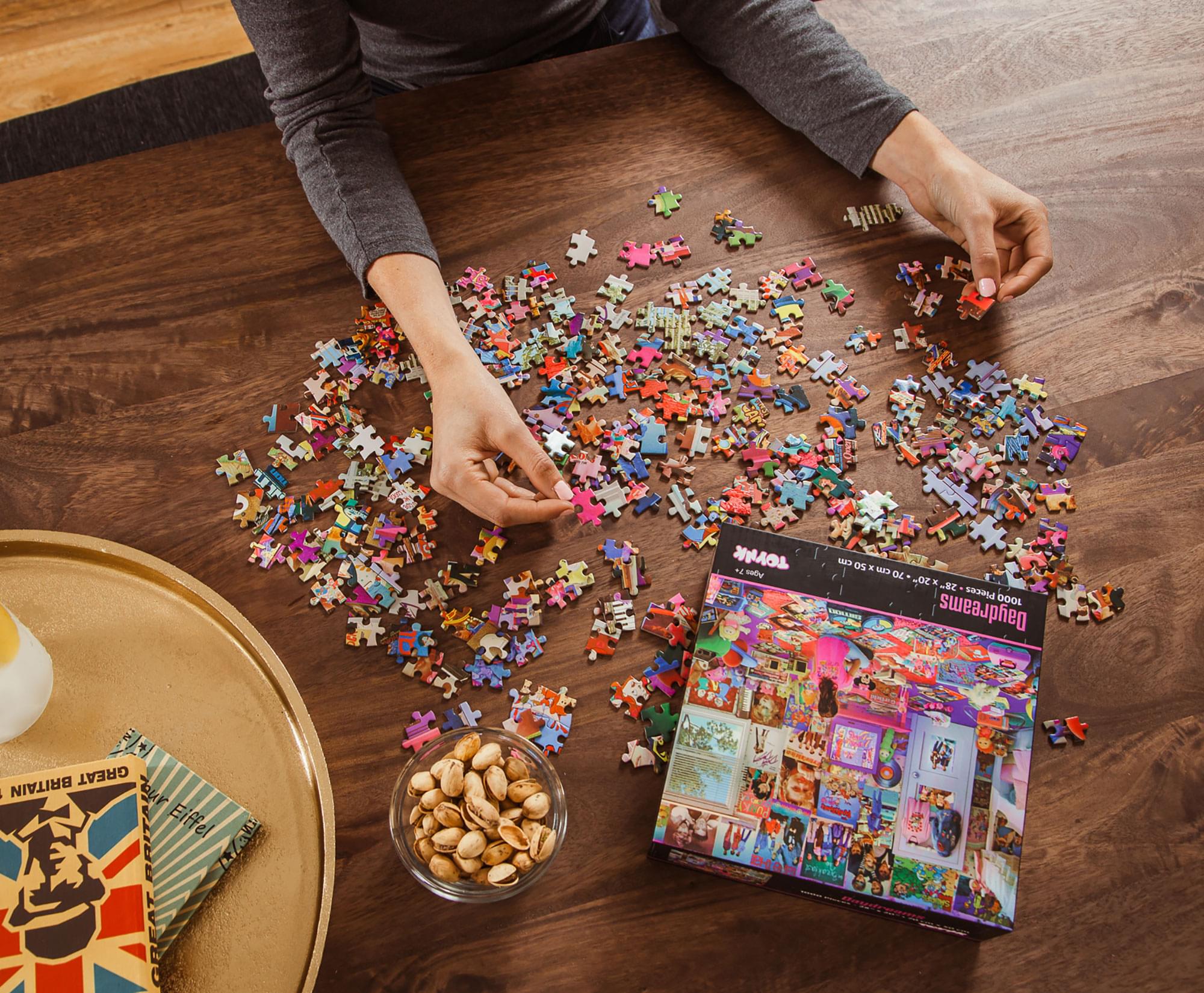 Daydreams Pop Culture 1000-Piece Jigsaw Puzzle By Rachid Lotf