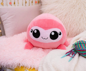 MochiOshis 12-Inch Character Plush Toy Animal Pink Spider | Wakana Webboshi