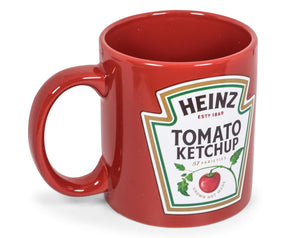 Heinz Ketchup Logo "Worth The Wait" Ceramic Coffee Mug | Holds 16 Ounces