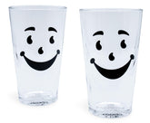 Kool-Aid Man 16-Ounce Pint Glasses | Set of 2