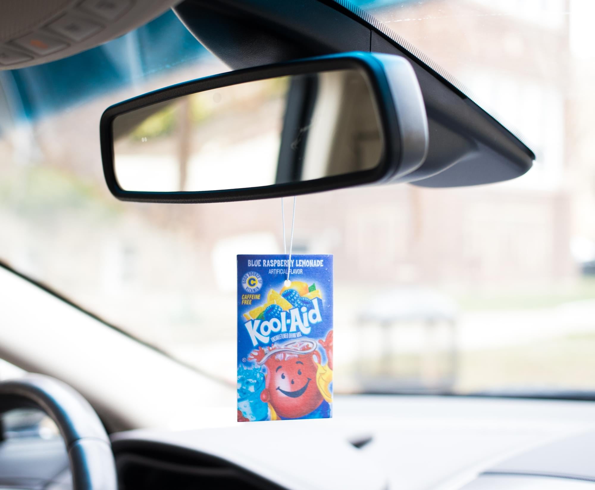 Kool-Aid Packet Air Freshener Set Of 3 | Tropical Punch, Blue Raspberry, Orange